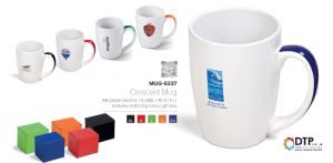 Crescent Mug In Matching Colour Presentation Box